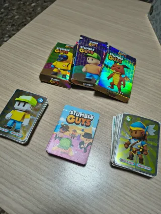 3 pack de cartas Stumble Guys