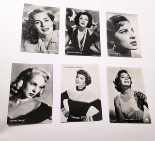 Cartoline Cinema Anni '50 - Star del Cinema
