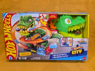 Circuito Hot Wheels T-Rex Blaze Battle