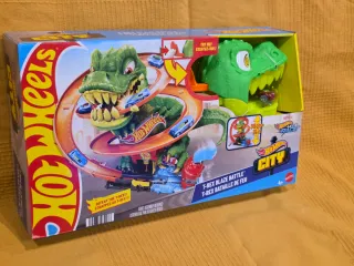 Circuito Hot Wheels T-Rex Blaze Battle