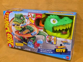 Circuito Hot Wheels T-Rex Blaze Battle