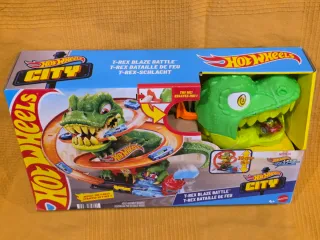 Circuito Hot Wheels T-Rex Blaze Battle