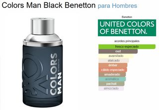 Benetton Colors Man Black EDT 100 ml