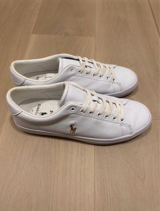 Polo Ralph Lauren Longwood Zapatillas Piel Blancas