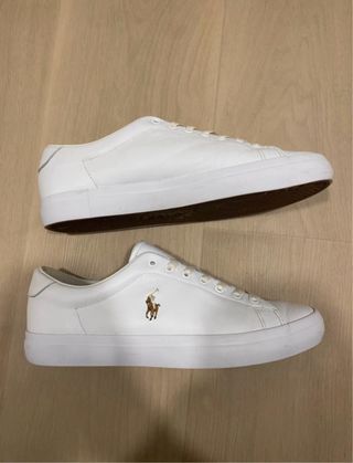 Polo Ralph Lauren Longwood Zapatillas Piel Blancas