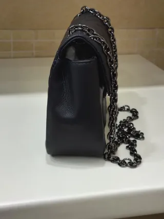 Borsetta trapuntata pelle