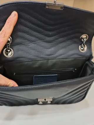 Borsetta trapuntata pelle