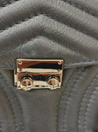 Borsetta trapuntata pelle