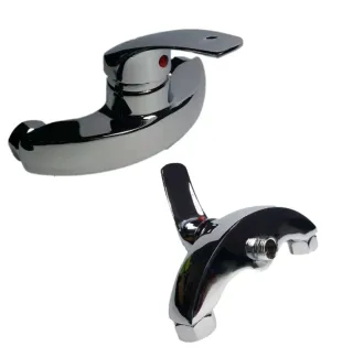 Rubinetto Miscelatore a Parete Muro Canna Lunga