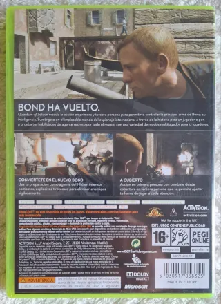 🇪🇸 Juego Xbox 360 007 Quantum of Solace