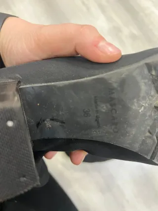 Botines negros mujer tacón