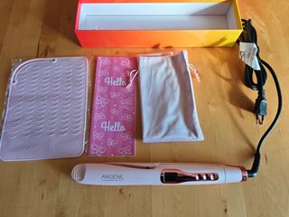 Plancha pelo ANGENIL cerámica alisado ondas