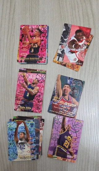 Lotto 45 Carte NBA 95-96 Fleer