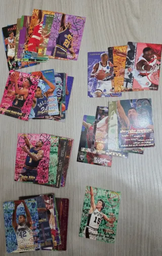 Lotto 45 Carte NBA 95-96 Fleer