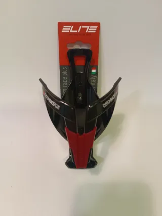 Portabidón Elite Custom Race Plus Negro/Granate