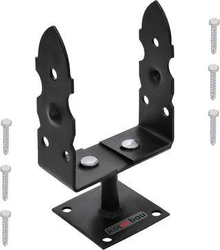 KOTARBAU® Soporte de Poste en U 120-200 mm Soporte