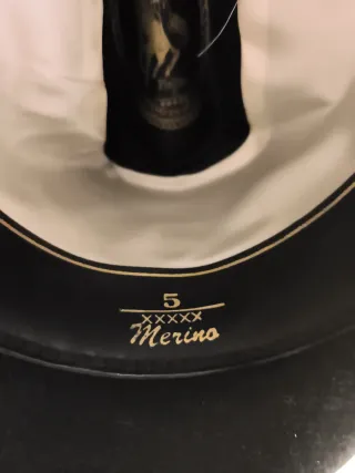 Sombrero vaquero negro