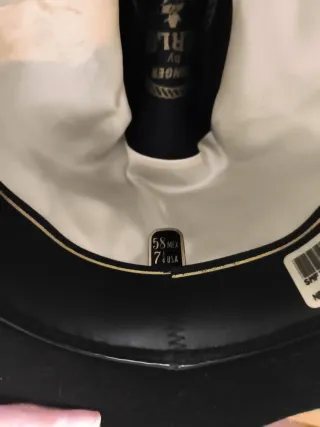 Sombrero vaquero negro