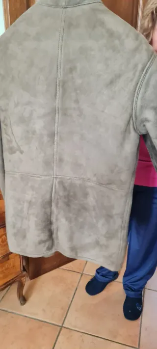 Giacca montone verde  militare