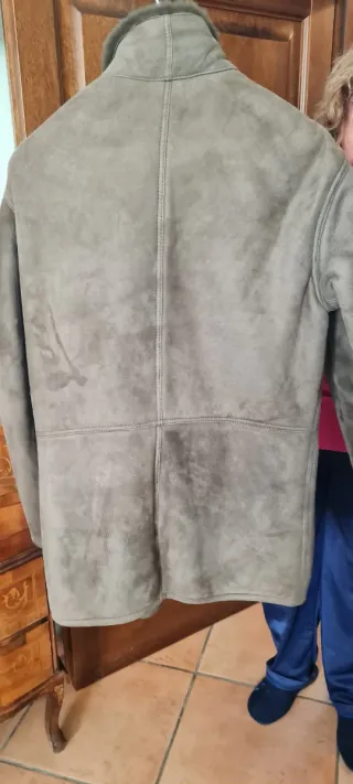 Giacca montone verde  militare