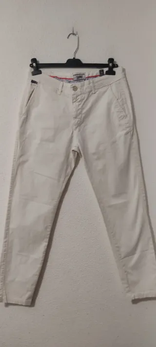 Pantalones Chinos Tommy Hilfiger Blancos