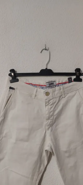 Pantalones Chinos Tommy Hilfiger Blancos