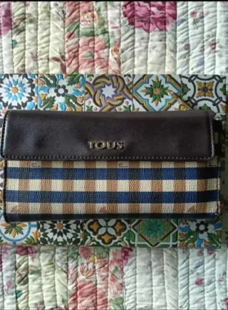 CARTERA TOUS ORIGINAL MARRÓN  MULTICOLOR PVP 89€
