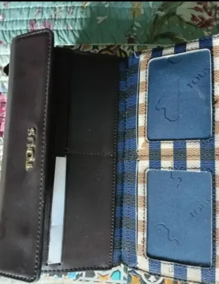 CARTERA TOUS ORIGINAL MARRÓN  MULTICOLOR PVP 89€