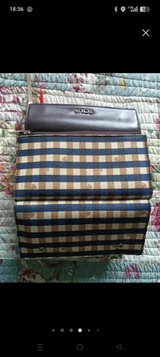 CARTERA TOUS ORIGINAL MARRÓN  MULTICOLOR PVP 89€