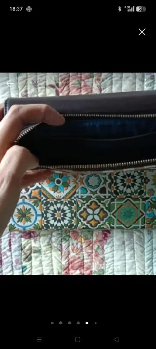 CARTERA TOUS ORIGINAL MARRÓN  MULTICOLOR PVP 89€