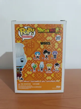 Funko Pop! Dragon Ball Super Whis 317 nuevo