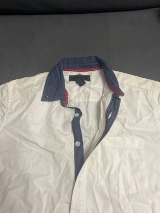 Camisa manga corta blanca Talla XS