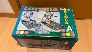 Bingo Loteria Aguilar Años 70 materiales premium