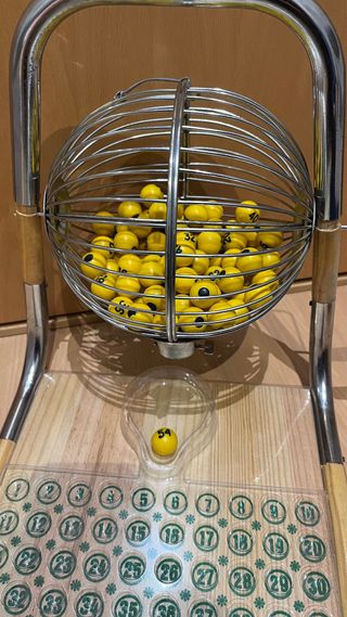 Bingo Loteria Aguilar Años 70 materiales premium