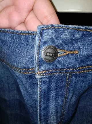 Falda vaquera Only azul