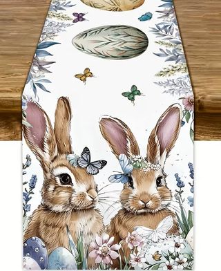 Runner da Tavola Pasqua Happy Easter centrotavola