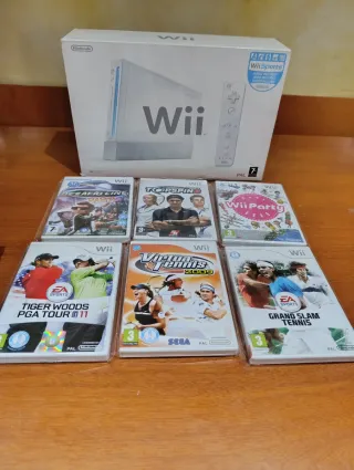 Nintendo Wii Completa + 7 Giochi