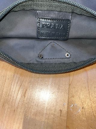 Borsa da toilette Prada Nylon autentica