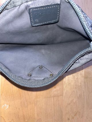 Borsa da toilette Prada Nylon autentica