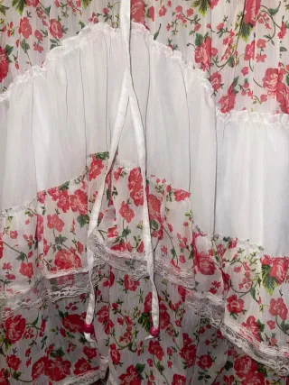 Vestito donna floreale taglia L