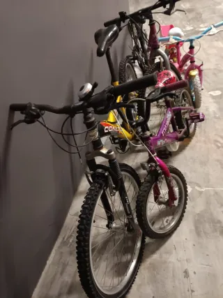 4 Bicicletas Infantiles y Adulto
