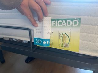 Colchón individual de tela