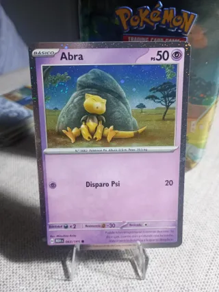 Carta Pokémon Abra y kadabra 2 cartas Básico Españ