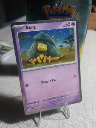 Carta Pokémon Abra y kadabra 2 cartas Básico Españ