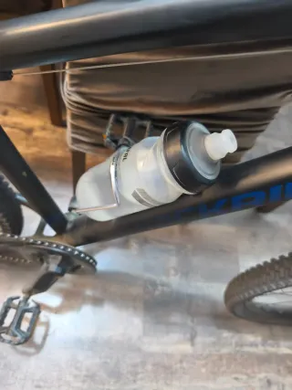 Bici Montaña Decathlon Negra