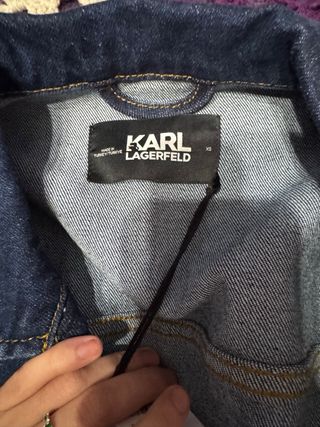 Cazadora vaquera Karl Lagerfeld azul
