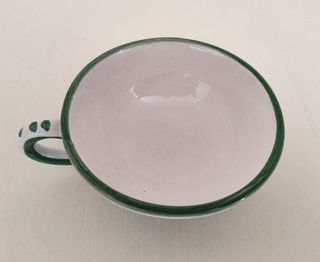 Lotto 3 Tazze da Tè e Piattini Ceramica Deruta