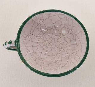 Lotto 3 Tazze da Tè e Piattini Ceramica Deruta