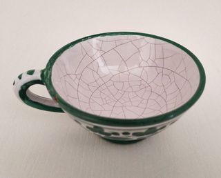 Lotto 3 Tazze da Tè e Piattini Ceramica Deruta