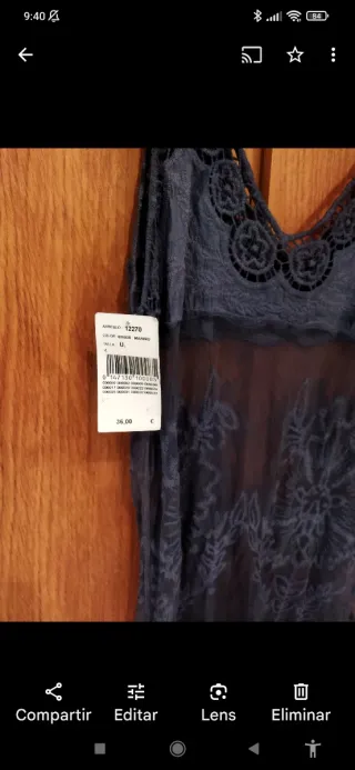 Vestido NUEVO para fin de año M